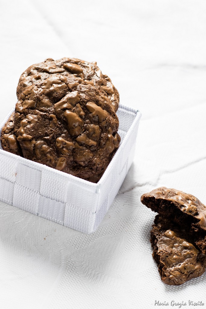 Outrageouse chocolate cookies di Martha Stewart